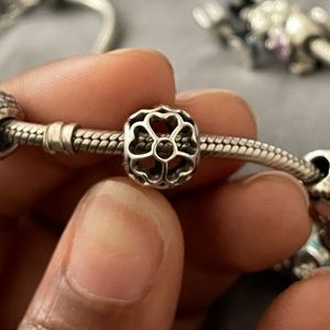 Authentic Flower Pandora Charm